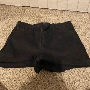American Eagle Black Jean Shorts